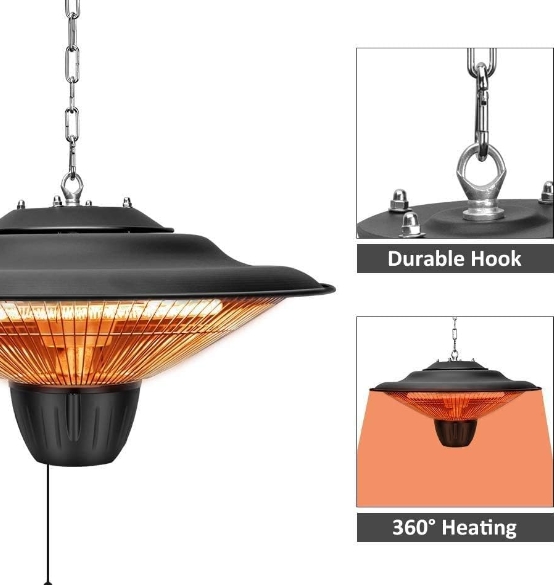 Timer electric heater